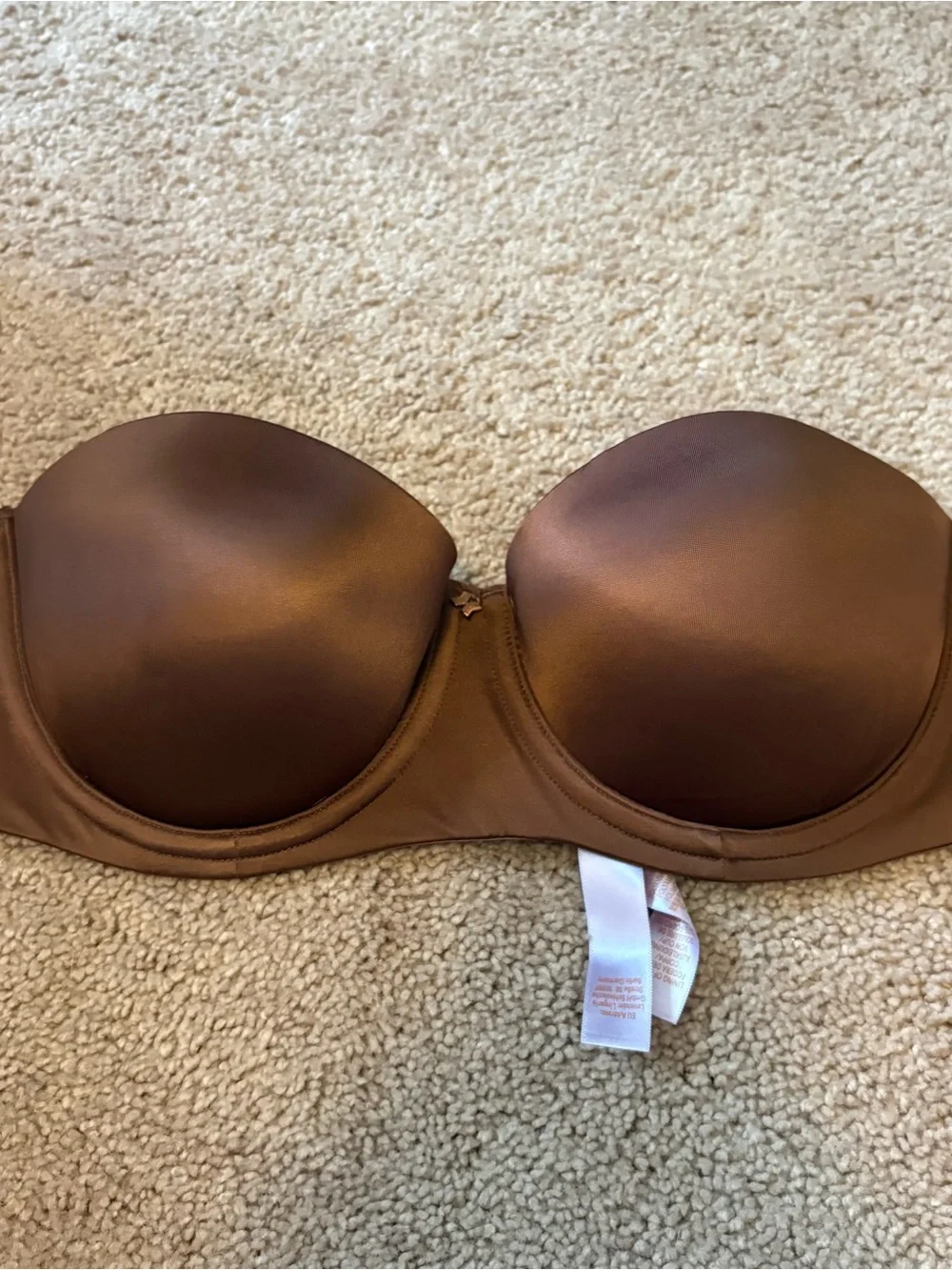 Savage X Fenty Strapless Molded Bra - Brown